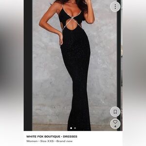 White Fox party dress